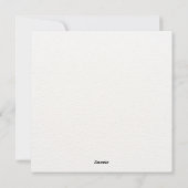 Persoonlijke kerstkaart voor koppels (Achterkant)