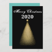 Persoonlijke kerstkaarten feestdagenkaart (Voorkant / Achterkant)