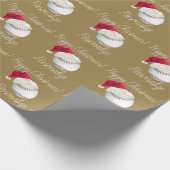 Persoonlijke kerstkerstkerstkerstcadeauverpakking  cadeaupapier (Hoek)