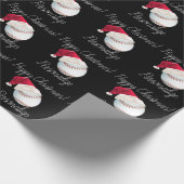 Persoonlijke kerstkerstkerstkerstcadeauverpakking  cadeaupapier (Hoek)