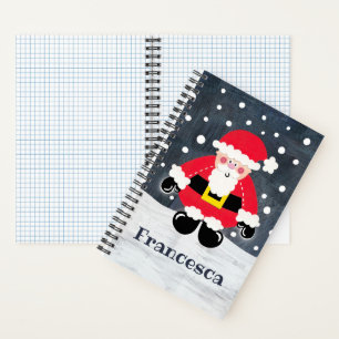 Persoonlijke kerstkerstkerstkerstman niet notitieboek