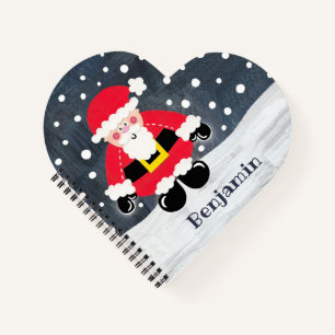 Persoonlijke kerstkerstkerstkerstman niet notitieboek