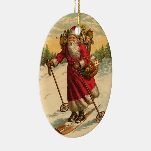 Persoonlijke kerstkerstversiering keramisch ornament (Rechts)