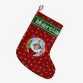 Persoonlijke kerstkeuken kleine kerstsok (Voorkant (Hangend))