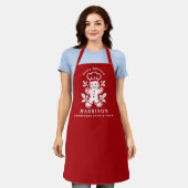 Persoonlijke Kerstkoek Crew Schort (Gedragen)