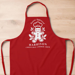 Persoonlijke Kerstkoek Crew Schort