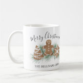 Persoonlijke kerstkoekjes voor Waterverf Koffiemok (Links)