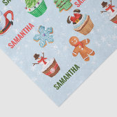 Persoonlijke kerstkoekjeskoekjes voor de kerst tissuepapier (Detail)