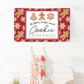 Persoonlijke kerstkoekjesuitwisseling met banner (Insitu)