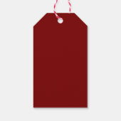 Persoonlijke Kerstkrans Cadeaubijsluiter Cadeaulabel (Achterkant)