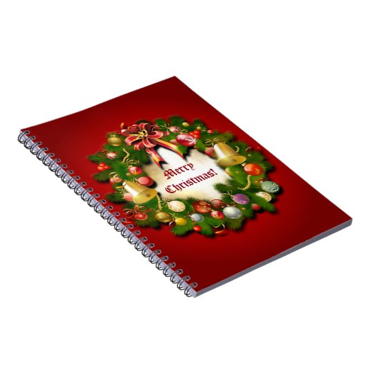 Persoonlijke Kerstkrans Notitieboek (Rechterzijde)