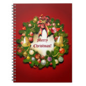 Persoonlijke Kerstkrans Notitieboek (Voorkant)