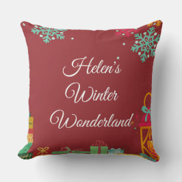 Persoonlijke Kerstkussen Kussen