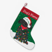 Persoonlijke kerstlampjes Labradole Kleine Kerstsok (Voorkant (Hangend))