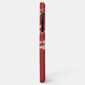 Persoonlijke kerstlampjes op rode iPhone-draagtas Case-Mate iPhone Case (Achterkant/links)