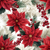 Persoonlijke Kerstloper Rood Groen Chic Touch Medium Tafelloper