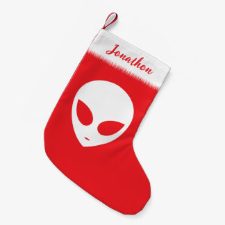 Persoonlijke Kerstman Alien Kleine Kerstsok