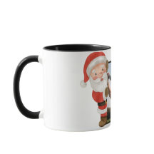 Persoonlijke Kerstman Foto Kerstmug