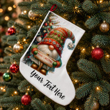 Persoonlijke Kerstman Gnome Kerstsok
