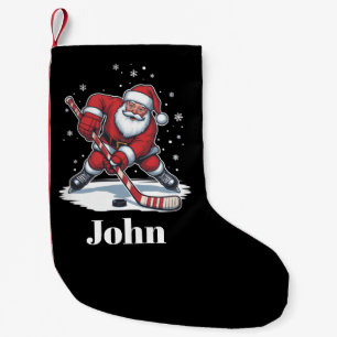 Persoonlijke Kerstman IJshockey Kerstsport Kleine Kerstsok