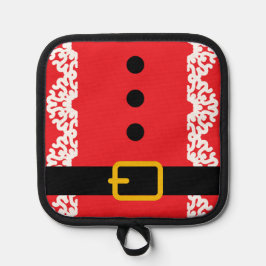 Persoonlijke Kerstman Kerst  Pannenlap
