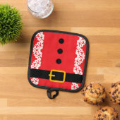 Persoonlijke Kerstman Kerst Pannenlap (Top down)