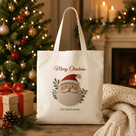 Persoonlijke Kerstman Kerst - Vakantietas Tote Bag