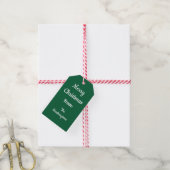 Persoonlijke Kerstman Kerstcadeau-etiketten Cadeaulabel (Met Touw)