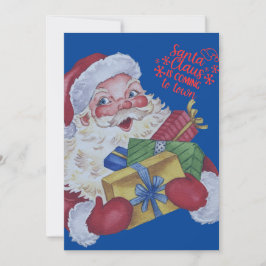 Persoonlijke Kerstman Kerstkaart,  Feestdagenkaart