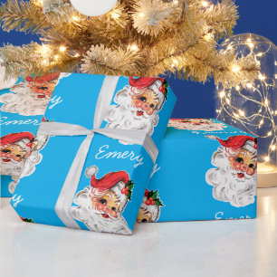 Persoonlijke Kerstman Kerstmis Sinterklaas Kerstca Cadeaupapier