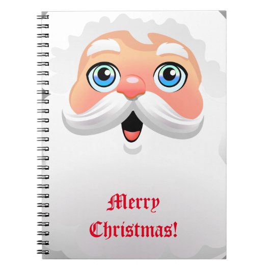 Persoonlijke kerstman notitieboek (Voorkant)