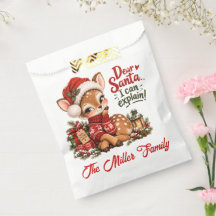 Persoonlijke Kerstman Rendier Kerst Favor