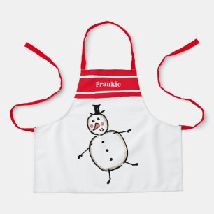 Persoonlijke kerstman schort