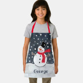 Persoonlijke kerstman schort (Insitu)