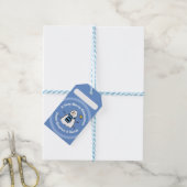 Persoonlijke Kerstman Sneeuwman Cadeaulabel (Met Touw)