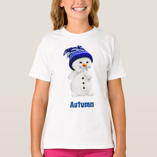 Persoonlijke kerstman t-shirt (Voorkant)
