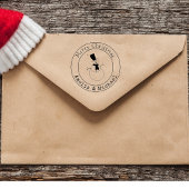 Persoonlijke kerstman voor Merry Rubberstempel