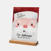 Persoonlijke kerstmis acryl bord (Hoek)