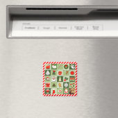 persoonlijke Kerstmis Adventkalender Magneet (Insitu (Vaatwasser))