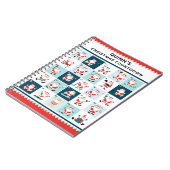 persoonlijke Kerstmis Adventkalender Notitieboek (Linkerzijde)
