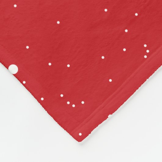 Persoonlijke Kerstmis Baby Het is koud buiten Fleece Deken (Hoek)