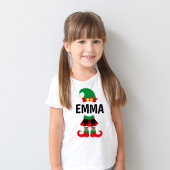 Persoonlijke kerstmis Elf T-shirt