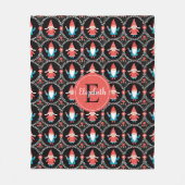 Persoonlijke kerstmis fleece deken (Voorkant)