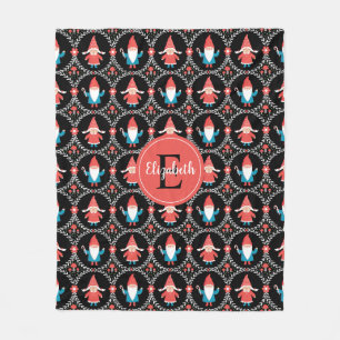 Persoonlijke kerstmis fleece deken