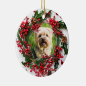 Persoonlijke Kerstmis Keramisch Ornament (Rechts)