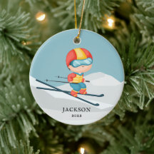 Persoonlijke Kerstmis Keramische Sieraad Skileren