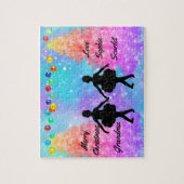 Persoonlijke kerstmis legpuzzel (Verticaal)