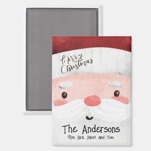 Persoonlijke kerstmis magneet (Voorkant / Achterkant)