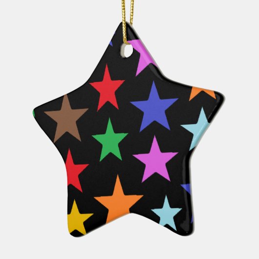 Persoonlijke kerstmis met Star Shaped Keramisch Ornament (Links)