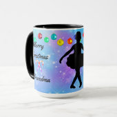 Persoonlijke kerstmis mok (Voorkant links)